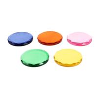 COMPUKAS 5pcs Eyelash Glue Gaskets Lash Holder Lightweight Glass Eyelash Extension Tray Quick Lash Application for Professional Use Makeup