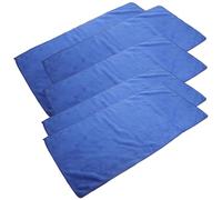 COMPUKAS 5pcs Guinea Pig Blanket Pet Bedding Fleece Cage Liner Reusable Small Pet Bed