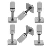 COMPUKAS 6pcs 6pcs Surfboard Fin Screws No Tool Stainless Steel Thumb Fin Screw for Sup Adapters Silver Easy Install and Universal Sup Adapters