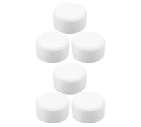 COMPUKAS 6pcs White Floral Foam Round Blocks for Flower Arranging, Versatile and Easy to Use Foam Base for Flower Art Projects and DIY Floral Supplies