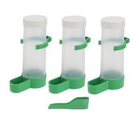 COMPUKAS 7pcs Automatic Bird Drinking Feeder Set with Water Bowls and Feeders for Cages, Small to Large Sizes for Parrots, Pigeons, Budgies, Suitable for Bird Raising and Pet Care