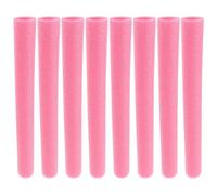 COMPUKAS 8pcs Foam Playpen Pole Covers for Safety, Pink Fence Post Padding with Gentle Impact Absorption and Lasting Use, for Indoor Playgrounds and Sharp Edges Protection