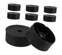 COMPUKAS 8pcs Replacement Plugs For Cat Posts: M10 Black Plastic DIY Accessories For Cat Scratching Post Repair - Enhance Stability