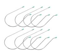 COMPUKAS 8pcs U-shaped Electric Heating Curling Clips for Hair Rollers Lightweight Easy to Use Replacement Clips for Versatile Home Styling for Quick Curling and Professional Results