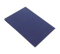 COMPUKAS A4 Blue Double-Sided Certificate Cover Folder, Paper Award Holder with 8-Point Corners, Blank Honor Certificate Protector Suitable for Graduation and Competition Documents