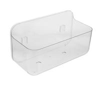 COMPUKAS Acrylic Bathroom Wall Mounted Storage Rack Hanging Storage, Easy to Install Multipurpose Shelving Unit for Bathroom and Kitchen Organisation