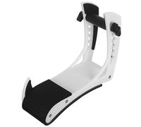 COMPUKAS Adjustable Electric Guitar Foot Support with Clip-on Design and Acrylic Material User-Friendly Guitar Lifter and Bass for Musicians the Go with Surface Protection