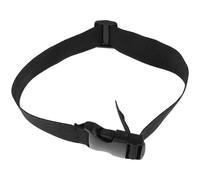 COMPUKAS Adjustable Luggage Strap with Buckle for Cargo and Suitcases, Quick Securing and Easy to Use, Made of Sturdy Plastic and Polypropylene Fiber, for Moving and Camping, Black