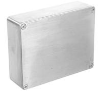 COMPUKAS Aluminum Guitar Pedal Enclosure Box 1590BB 120x95x35mm, Project Case for Electronics, Metal Effects Pedal Stomp Organizer Suitable for Amplifier and Guitar Effects