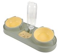 COMPUKAS Automatic Pet Feeding Bowl for Dogs and Cats Lightweight Pp Material Easy to Maintain Eco-friendly Pet Food Container Suitable for Busy People