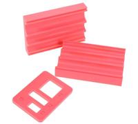 COMPUKAS Bead Shaping Tool Polymer Clay Mold with Perforation and Measuring Device for DIY Crafts and Handmade Jewelry