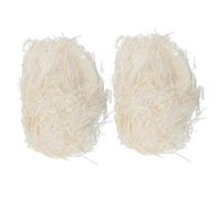 COMPUKAS Beige Pet Paper Bedding for Hamster Nesting Comfortable Paper Scraps Safe Animal Nest Supplies for Rabbits Gerbils Mice Each