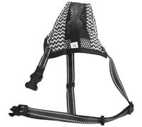 COMPUKAS Breathable Mesh Dog Muzzle for Medium Dogs with Polyester Material, Front Snout Circumference 10.6-11.8 Inch, Snout Length 3.5 Inch, Designed for Behavior Management and Prevents