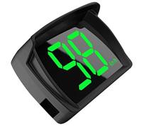 COMPUKAS Car Head up Display Hud Digital Gps Speedometer with Satellite Positioning, Universal Auto Monitor, Black, Suitable for Cars and Motorcycles