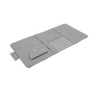 COMPUKAS Car Visor Organizer PU Multifunctional Storage Holder for Sunglasses Cards Tickets Keys Fit for Cars Trucks Suvs Rvs and Compact Interior Accessory