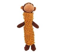 COMPUKAS Cartoon Plush Dog with Sound Chewy Puppy Teething for Playtime Bright Design to Reduce Boredom and Destructive Behavior for Pets