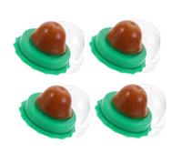 COMPUKAS Catnip Lollipop Kitten Treats 4pcs Interactive Edible Cat Candy Snacks with Vitamin Pudding and Calming Cat Mint Balls for Indoor and Kittens