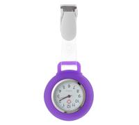COMPUKAS Clip Watch Convenient Nurse Clock Practical Silicone Hanging Pocket Watch Easy to Carry Simple Shape Nurses Work in The Hospital Detail Decoration