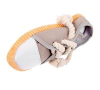 COMPUKAS Cotton Rope Chewing 5 Pcs Shoes Shaped Pet Chew Wear-resistant Teeth Cleaning Canvas Dog for Small and Medium-sized Dogs Training Reward for Good Behavior