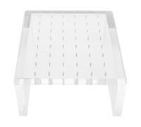 COMPUKAS Earring with Display for Stand and Acrylic Small Lip Items, Portable Organizer Rack Elegant Design Jewelry for Retail Counters and Trade Shows