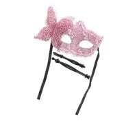 COMPUKAS Elegant Butterfly for Women on Stick, Lightweight Plastic and Comfortable Fabric Costume Accessory for Halloween and Themed Parties