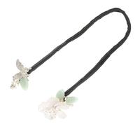 COMPUKAS Elegant Hair Donut Maker with Rhinestone Bow Bun Maker for Women Hair Styling Bun Former Accessory Suitable for Updo