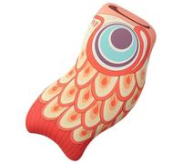 COMPUKAS Ergonomic Design Pattern Fish Cute Anti- Shaped Wave Silicone Mouse Pad with Wrist Rest Featuring for and Compatible with Computer Mice Office Home Use