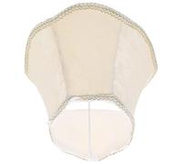 COMPUKAS European Style Fabric Bell Lamps Shades for Floor and Wall Lamps with Easy Installation, Modern Cloth Material, Suitable for Bedroom and Kitchen Lighting, Featuring Elegant