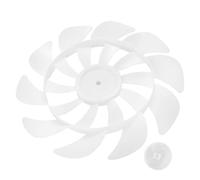 COMPUKAS Fan Installation Blades Pedestal Replacement for Plastic Fans Inch White with Effortless and Stable Operation Cooling for Indoor