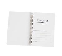 COMPUKAS Floral Spiral Notebook with Lined Thick Portable Lightweight Writing Journal for Business Meeting and Office Conference Decorative Flower Cover for Daily Planning and Note Taking
