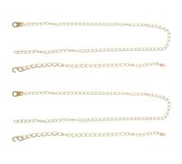 COMPUKAS Grandfather Clock Replacement Chains Restoring Performance Metal and 4pcs for Decorative Vintage Style with Effortless Large Mechanical Clocks