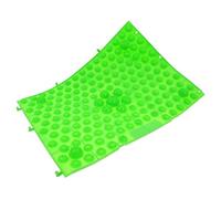 COMPUKAS Green TPE Reflexology Foot Massage Pad Stimulates and Connects as Larger Mat for Office Workers and Seniors, Foot Acupressure Mat for Relaxation and Therapy