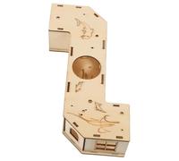 COMPUKAS Guinea Pig Hideout Toy Tunnel Rat Boredom Breaker Animal Cage Accessory Pet Tunnel for Home