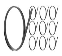 COMPUKAS Guitar Binding Strips for Musical Instruments, Versatile Usage and Sturdy Material 10pcs Black Abs Edge Trim for Classical Guitar Accessories