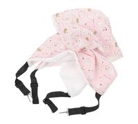 COMPUKAS Hammock and for Easy to Install Comfortable Warm Pink Canvas Double Layers Design Hanging Bed like Guinea Pig Small Pet Cages Hamsters and Squirrels