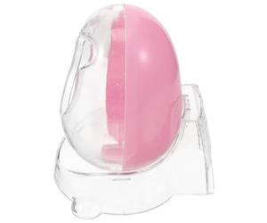 COMPUKAS Hamster Sand Bath Container Small Pet Bathtub for Hamsters and Chinchillas Accommodates more Bath Sand Beneficial to Pet's Health Suitable to Put the Pet Cage Random Color