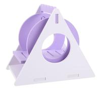 COMPUKAS Hamster Swing for Small Pets, Purple Plastic Pet Swing Plaything, Cage Accessory for Hamster Exercising and Enrichment