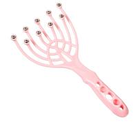 COMPUKAS Handheld Comb Design and with Massage Nine Scalp Integrated Stress Relaxing Tool with Steel for Relaxation Routine the Go Use