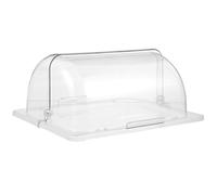 COMPUKAS High Transparency Acrylic Cake Cover Dome Pastry Display Case with Food Guard Versatile Transparent Dessert Showcase for Cakes Pastries Snacks for Bakery and Party Displays