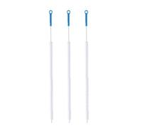 COMPUKAS Household Drain Cleaning Tool for Kitchen and Bathroom 3pcs with Spiral Nylon Bristles and Iron Handle Effective Sink and Drain Unblocker Easy Access to Hard-to-Reach Spaces