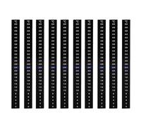 COMPUKAS Jar Strips Precise Temperature Indicator 10pcs Self-adhesive with Pet Material for Fermenter and Pickle Jar for and Kimchi Fermentation Monitoring