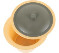 COMPUKAS Lidded Chamber Pot Plastic Urine Bucket with Cover, Easy to Use, for Home and Travel, Adult