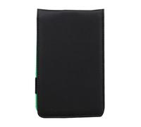 COMPUKAS Lightweight Golf Scorebook with Pu Protective Cover, Black Portable Score Notebook for Recording Golfing Scores, Keeps Scorebook Dry and Simple Stylish Design for Outdoor Use