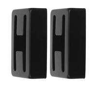 COMPUKAS Metal Electric Guitar Pickup Covers H-shape Noise Reduction Electromagnetic Shielding Metal Easy Install Balanced Sound for Gigs and Performance Use