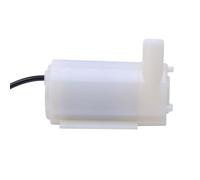 COMPUKAS Mini Submersible Aquarium Water Pump with USB 1 Meter Cable Horizontal Type Dc Motor Water Pump in Hydroponic Systems and Fish Tanks White Puc Material
