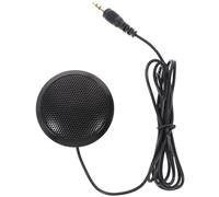 COMPUKAS Omnidirectional Desktop Microphone for Computer with Lightweight Plastic Design and Improved Recording Quality, for Class Teaching and Online Meetings