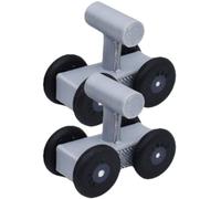 COMPUKAS Parrot Training Roller Skates for Birds Intellectual Exercise for Parakeets and Conures Safe Gray Skating Shoes for Pet Bird Skill Development and Aggression Reduction