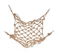 COMPUKAS Pet Hanging Net Parrot Climbing Net Small Rope Climbing for Parakeet Budgie Macaw Birdcage Toy