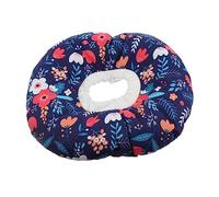 COMPUKAS Pet Kitten Collar Flower Design Neck for Surgery Injury Cozy Breathable Material Decorative Photo Prop Costume Accessory for Cats
