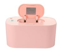 COMPUKAS Portable Adjustable 40℃~60℃ Temperature Wipes Warmer with Built-in Display USB Powered Pp Material Smart Wipe Heater for Diaper Changing and Outdoor Use for Babies